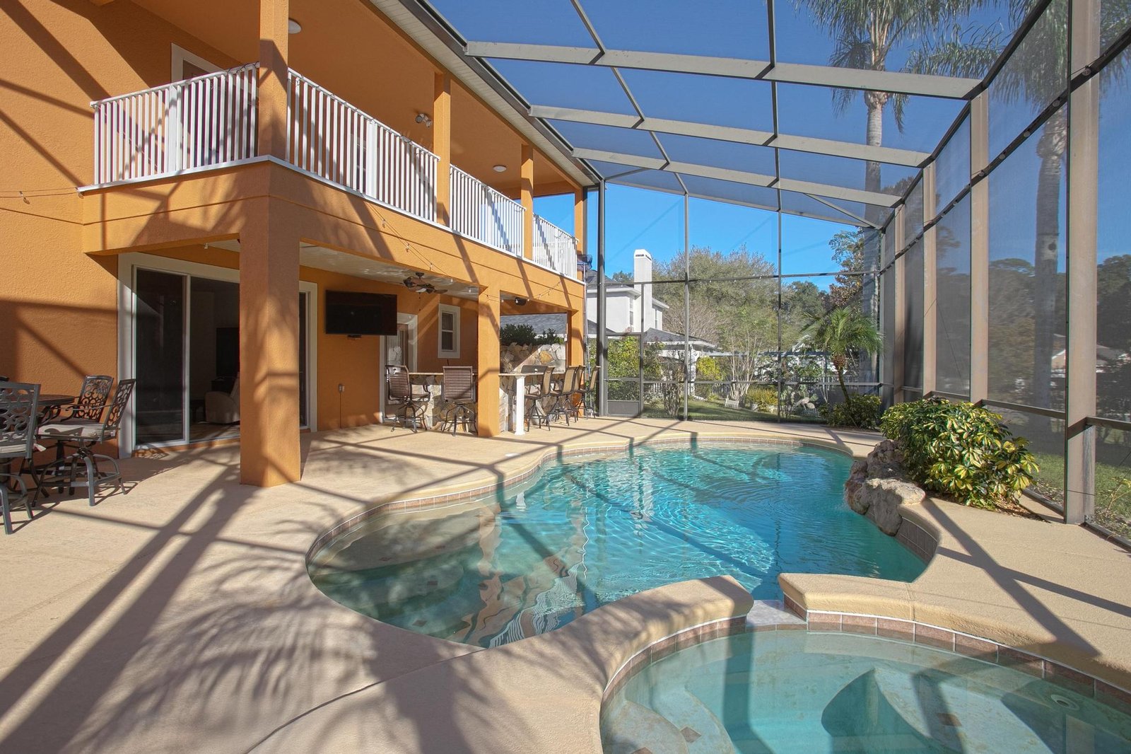 Crystal Cove Pool Oasis View